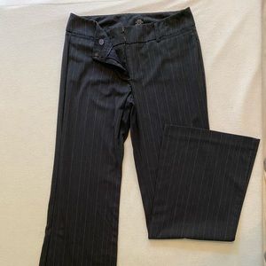 New York and Company women’s pinstripe gray/black dress pants